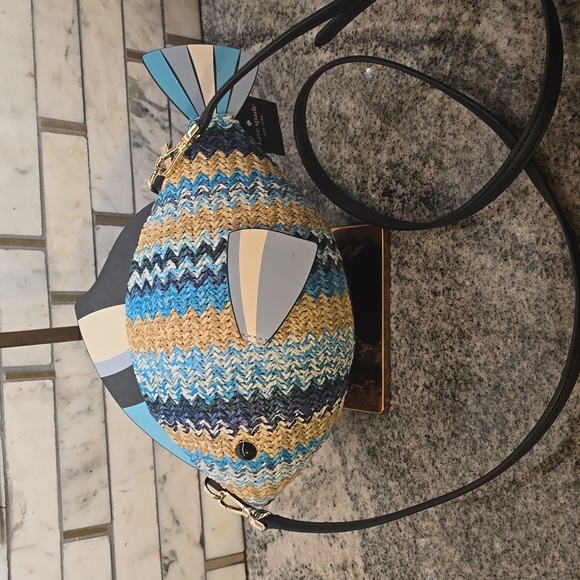 Kate Spade What A Catch Fish Crossbody Novelty Bag - Picture 4 of 11